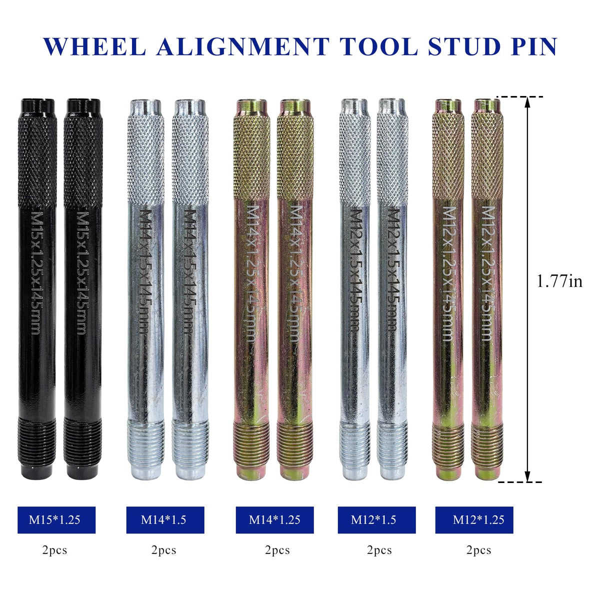 M12 M14 M15 Wheel Alignment Pin Guide Tools Z75851