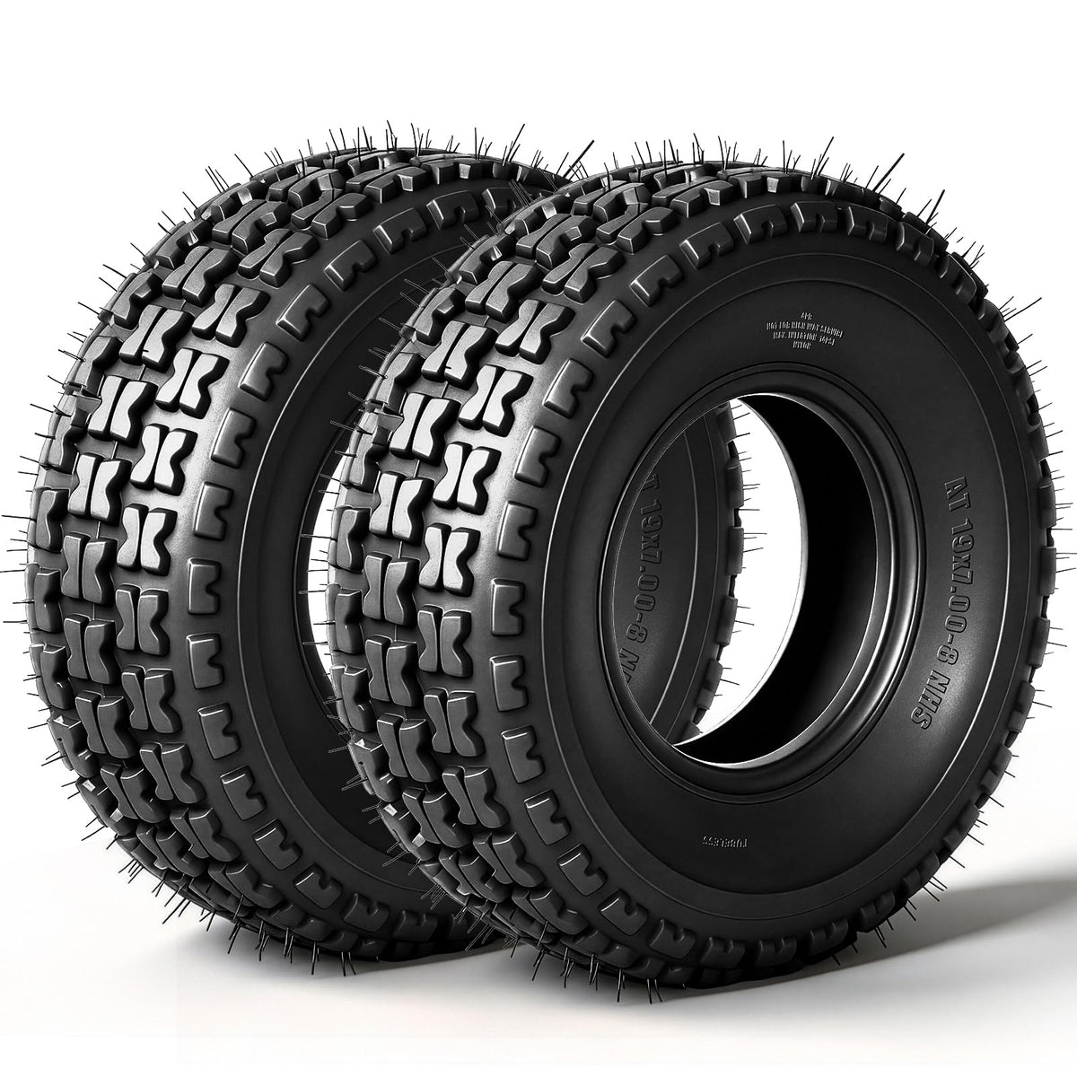 Set of 2 19x7-8 ATV UTV Tires N422