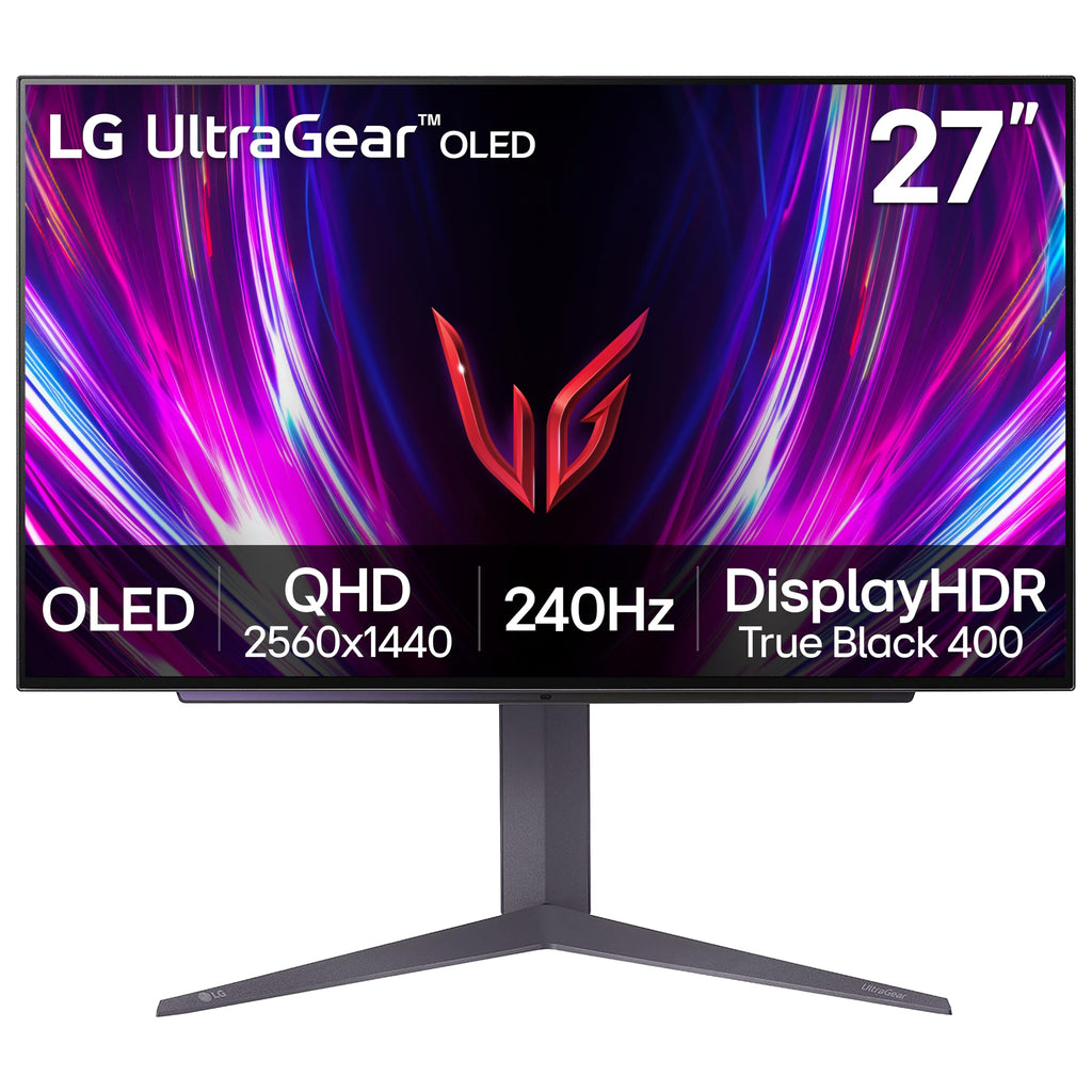27-inch OLED Gaming Monitor QHD 1440p 240Hz Black Q602066