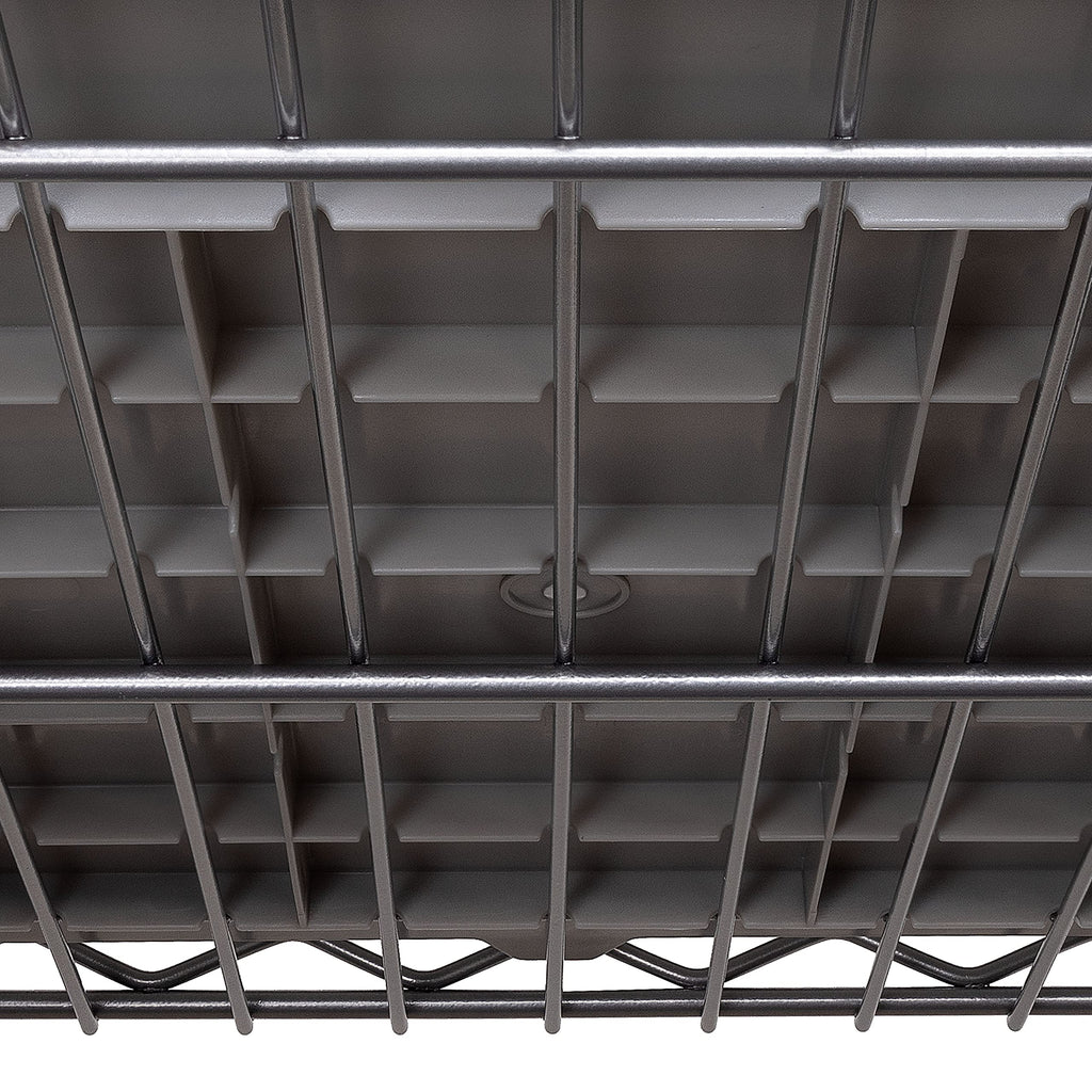 7-Tier 16-Bin Steel Wire Shelving Rack A62967