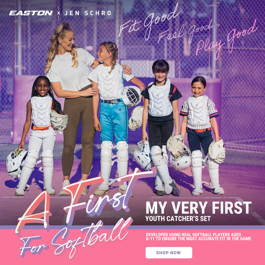 Youth Softball Catcher's Set with Helmet, Leg Guards & Chest Protector P623